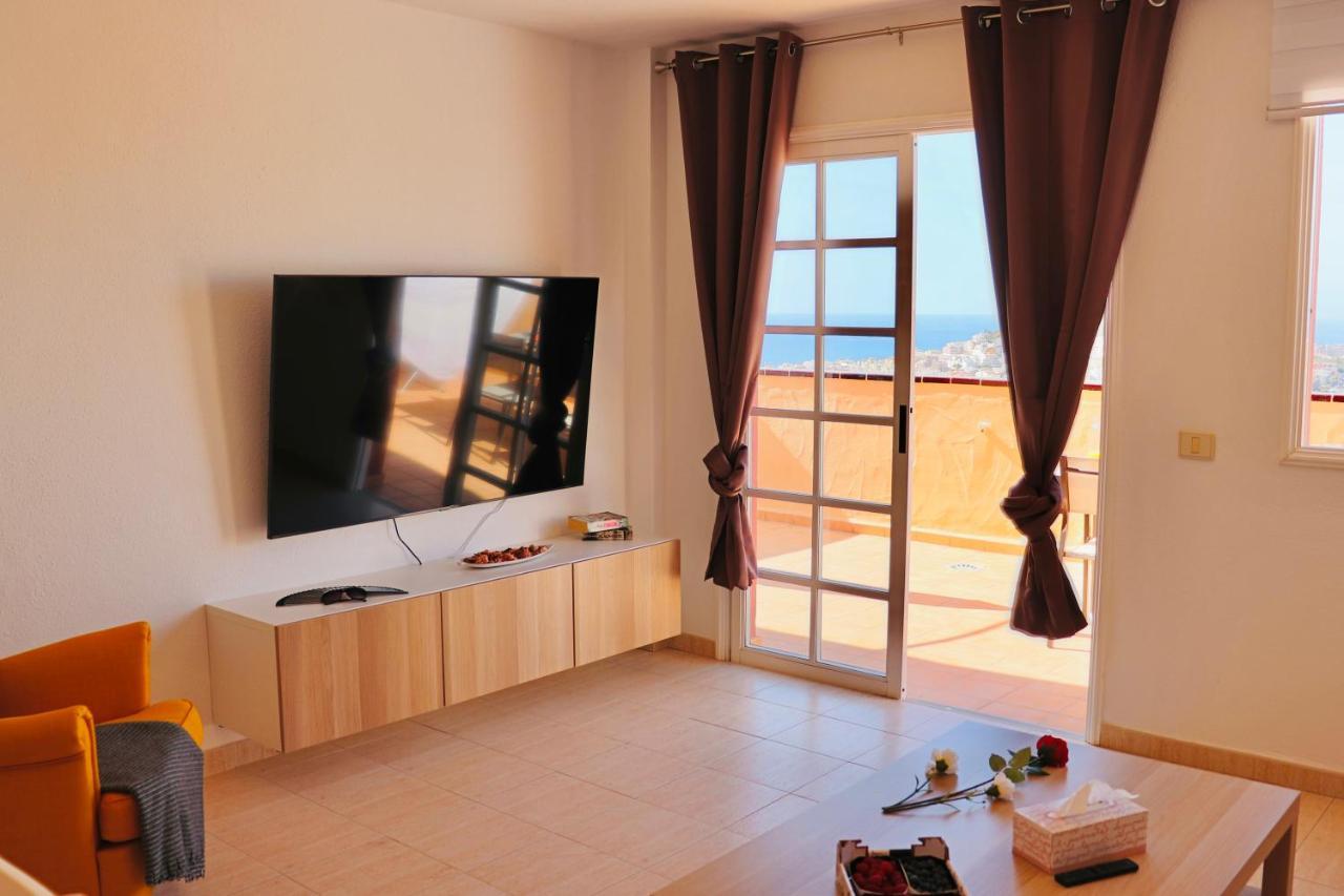 Apartament Sunset In The Heights Ocean View - Heated Pool Los Cristianos  Zewnętrze zdjęcie